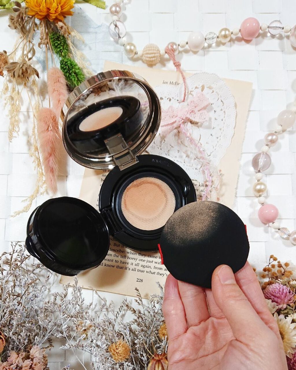 ドラマティックジェリーコンパクト/マキアージュ/クッションファンデーションを使ったクチコミ(2枚目)