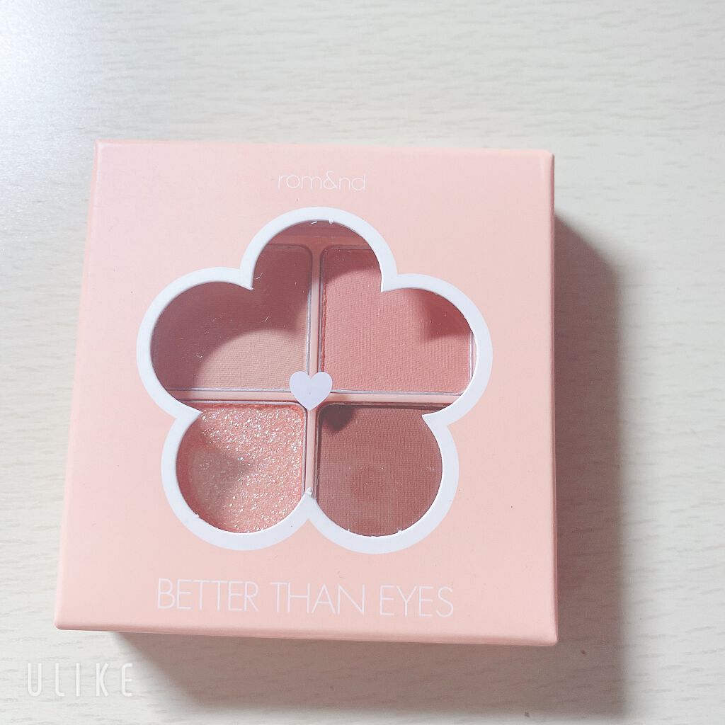 ベターザンアイズ/rom&nd/アイシャドウパレットを使ったクチコミ（3枚目）