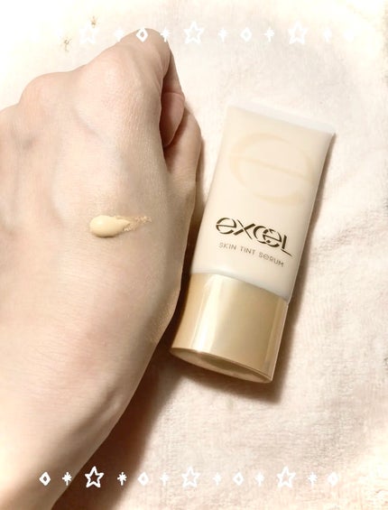 スキンティントセラム/excel/リキッドファンデーションを使ったクチコミ(2枚目)