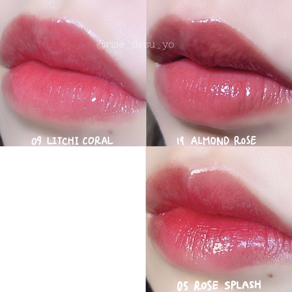 ジューシーラスティングティント/rom&nd/リップティントを使ったクチコミ（2枚目）