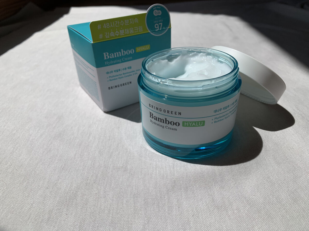 バンブーヒアル モイスチャークリーム/BRING GREEN/フェイスクリームを使ったクチコミ（1枚目）