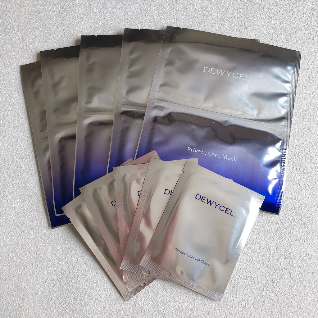 デュイセル プライベートケアマスク/DEWYCEL/シートマスク・パックを使ったクチコミ（1枚目）
