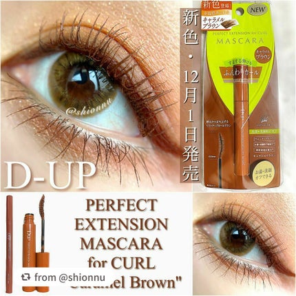 パーフェクトエクステンション マスカラ for カール/D-UP/マスカラを使ったクチコミ(1枚目)