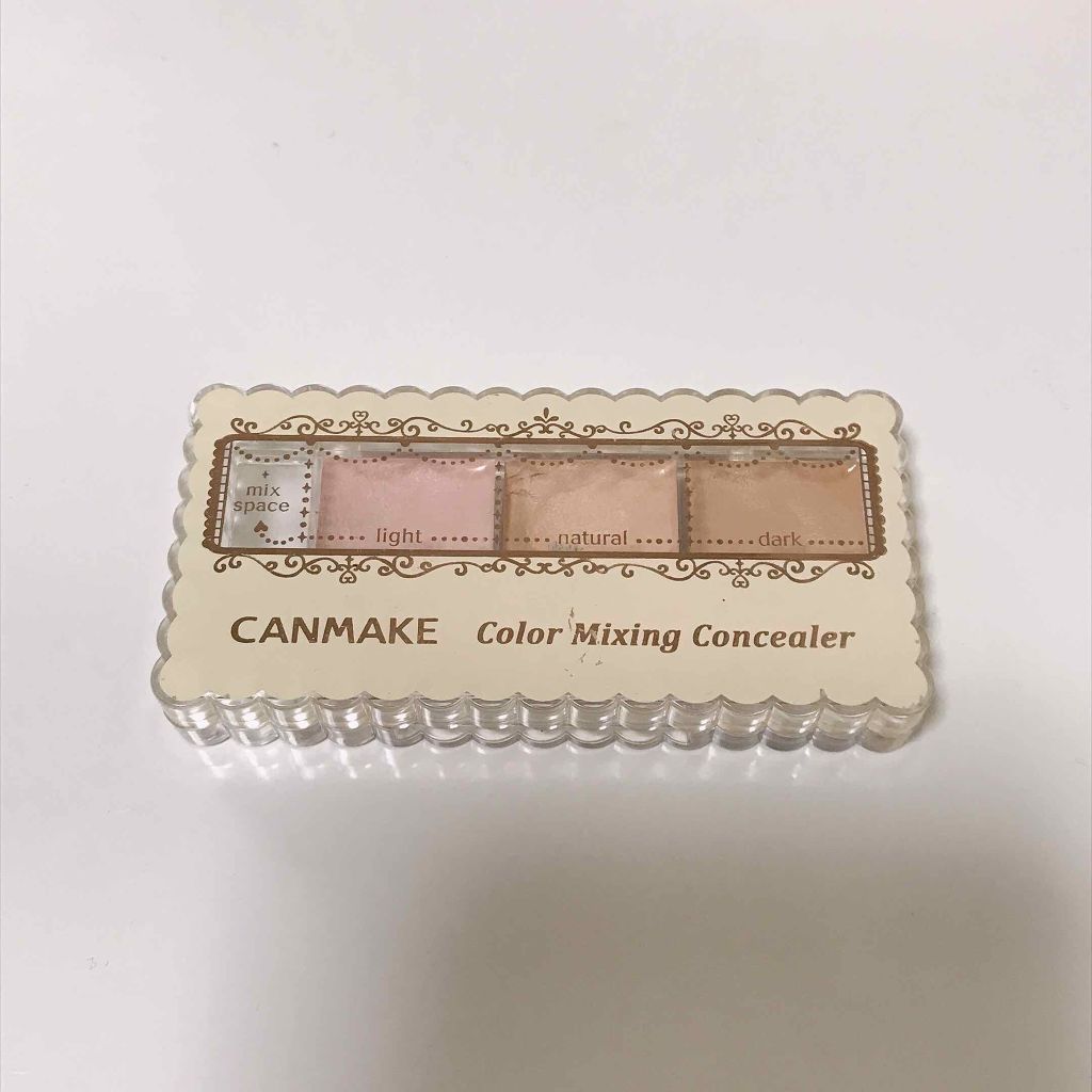 カラーミキシングコンシーラー/キャンメイク/パレットコンシーラーを使ったクチコミ(2枚目)