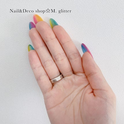 ノンワイプクリア キャンジェル(トップコート)/プリジェル/ジェルネイルを使ったクチコミ(5枚目)