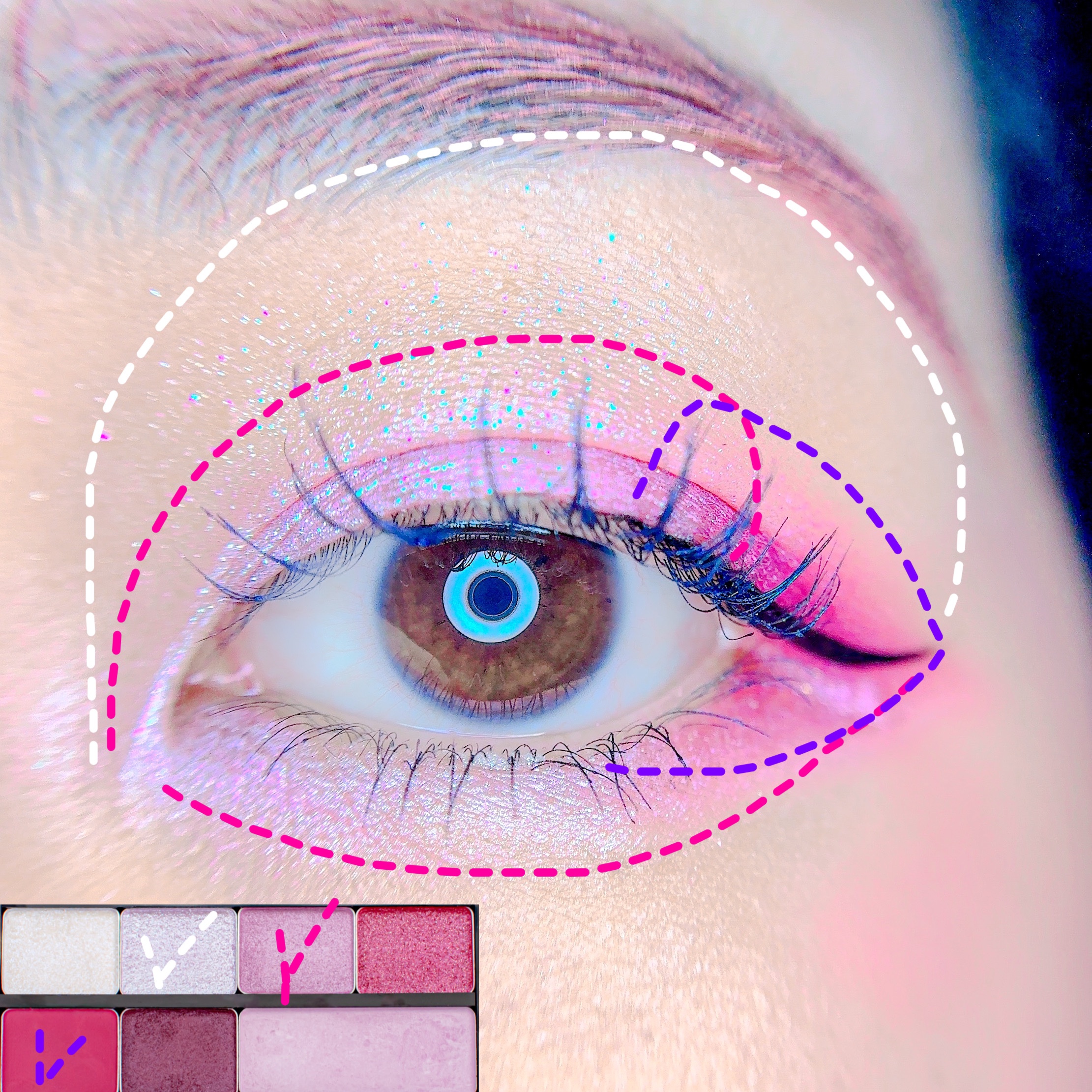 プレスド アイシャドー（レフィル）/shu uemura/単色アイシャドウを使ったクチコミ（2枚目）