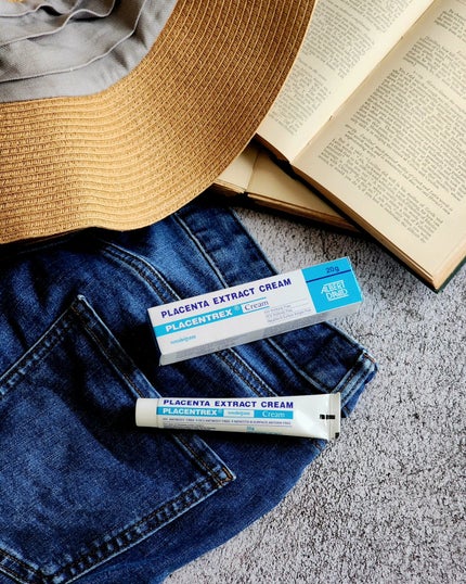 PLACENTA EXTRACT CREAM/Placentrex/フェイスクリームを使ったクチコミ(4枚目)