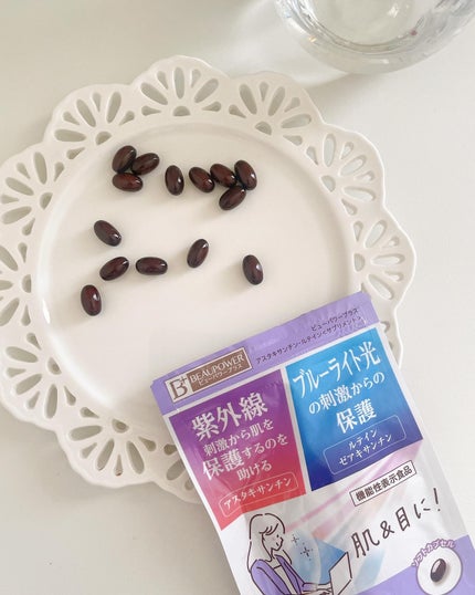 ビューパワープラス アスタキサンチン・ルテイン/常盤薬品/健康サプリメントを使ったクチコミ(2枚目)