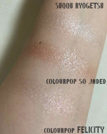 so jaded/ColourPop/パウダーアイシャドウを使ったクチコミ（2枚目）