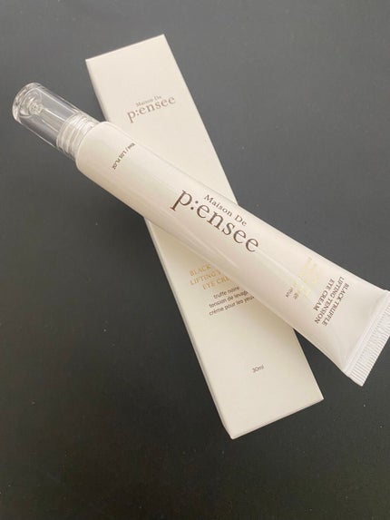 BLACK TRUFFLE LIFTING TENSION EYE CREAM/Maison De P:ensee/アイケア・アイクリームを使ったクチコミ(1枚目)