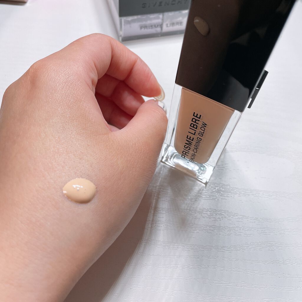 プリズム・リーブル・スキンケアリング・グロウ/GIVENCHY/リキッドファンデーションを使ったクチコミ(1枚目)