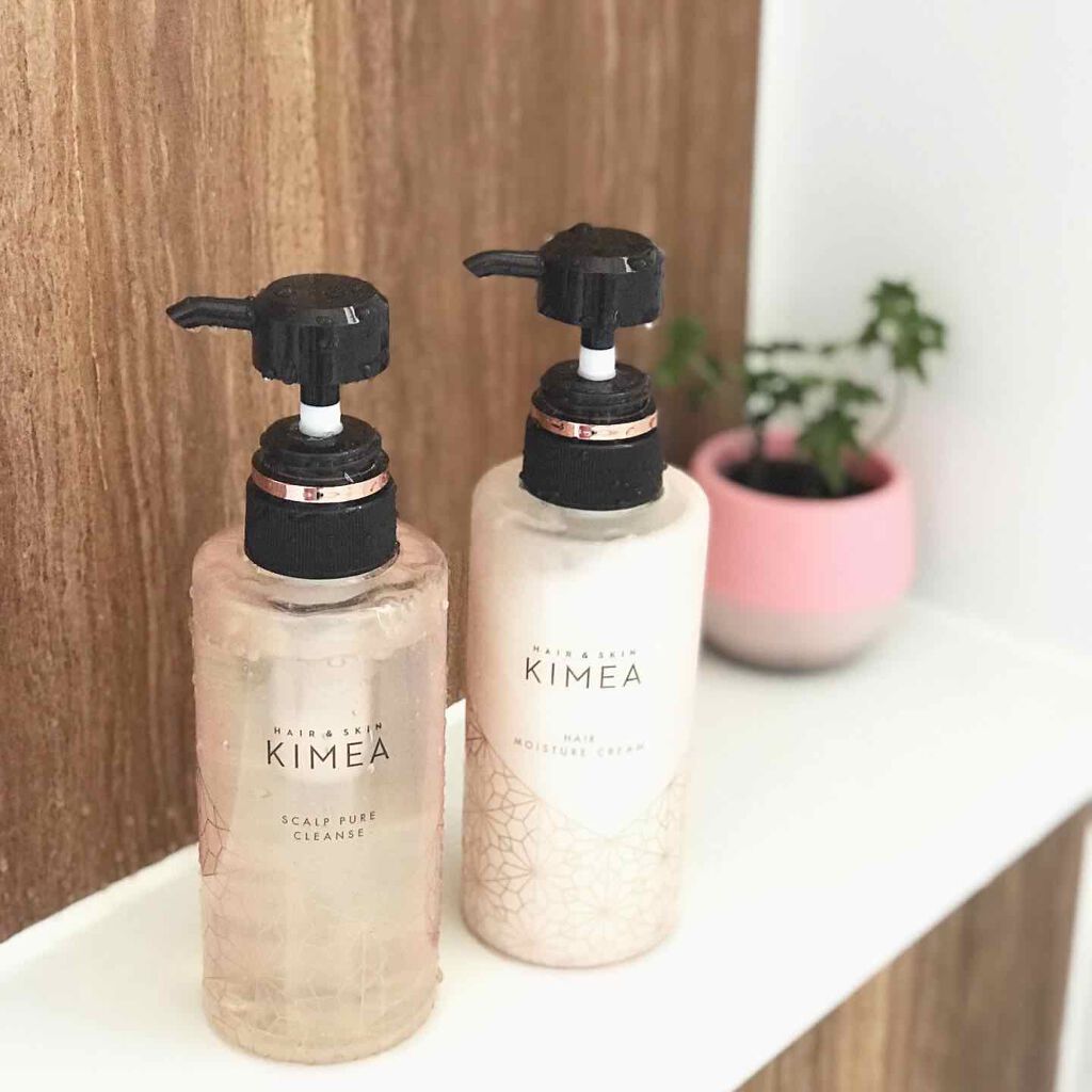 スカルプピュアクレンズ／ヘアモイスチャークリーム/ヘア＆スキン キメア/市販シャンプーを使ったクチコミ（1枚目）
