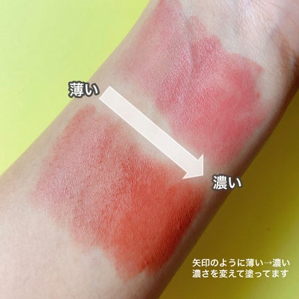 ネンマクフェイク ルージュ/Visée/口紅を使ったクチコミ(4枚目)