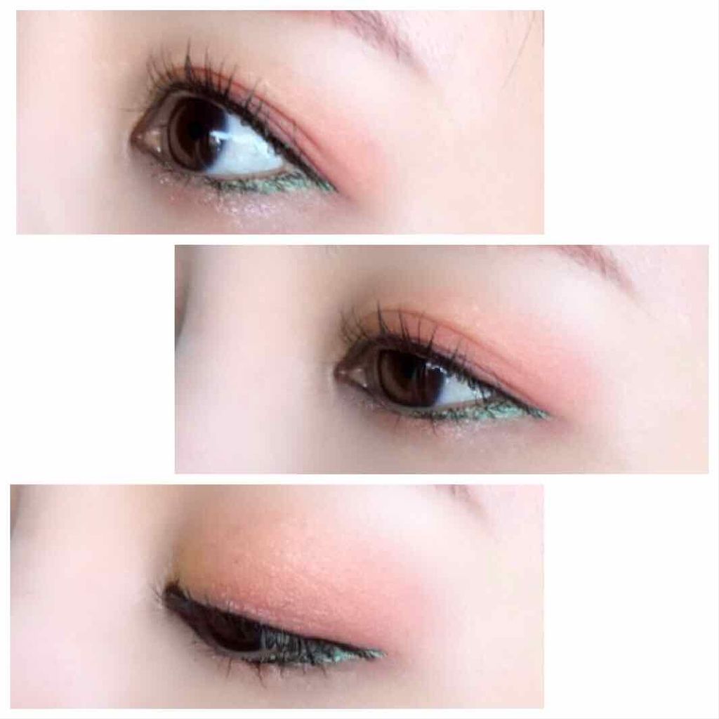 プレイフルカラー アイ＆フェイス 01 スイカ/コフレドール/単色アイシャドウを使ったクチコミ（2枚目）