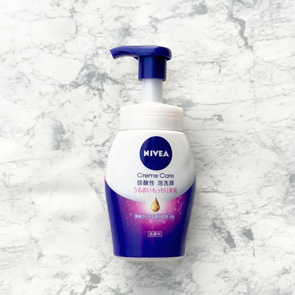 ニベア クリアビューティー弱酸性泡洗顔 もっちり美肌/ニベア/泡洗顔を使ったクチコミ（1枚目）