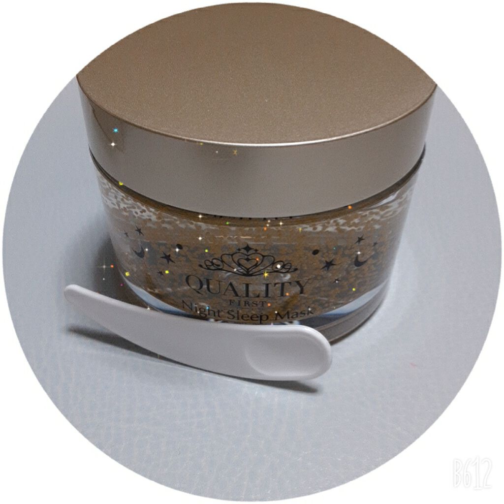 クイーンズプレミアムマスク ナイトスリーピングマスク/クオリティファースト/フェイスクリームを使ったクチコミ(2枚目)