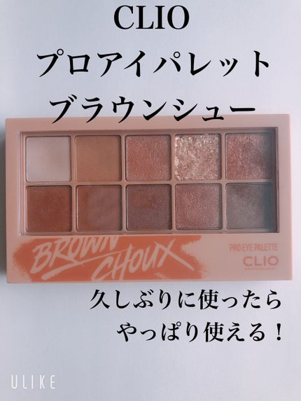 プロ アイ パレット/CLIO/アイシャドウパレットを使ったクチコミ(1枚目)