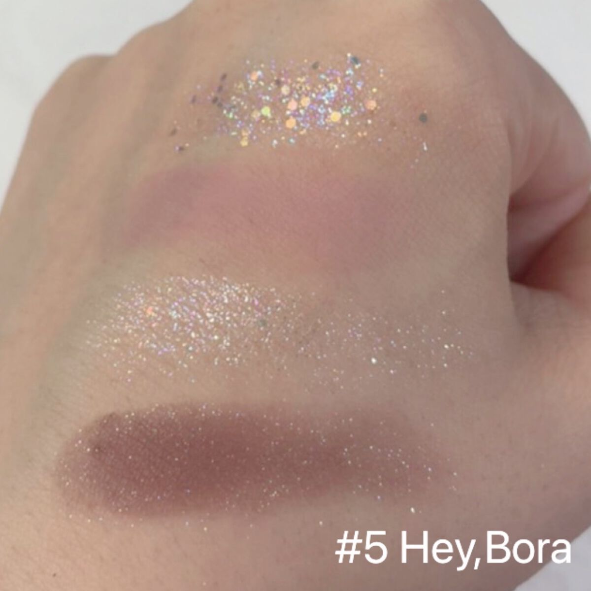 TWINKLE POP Pearl Flex Glitter Eye Palette/CLIO/アイシャドウパレットを使ったクチコミ(7枚目)