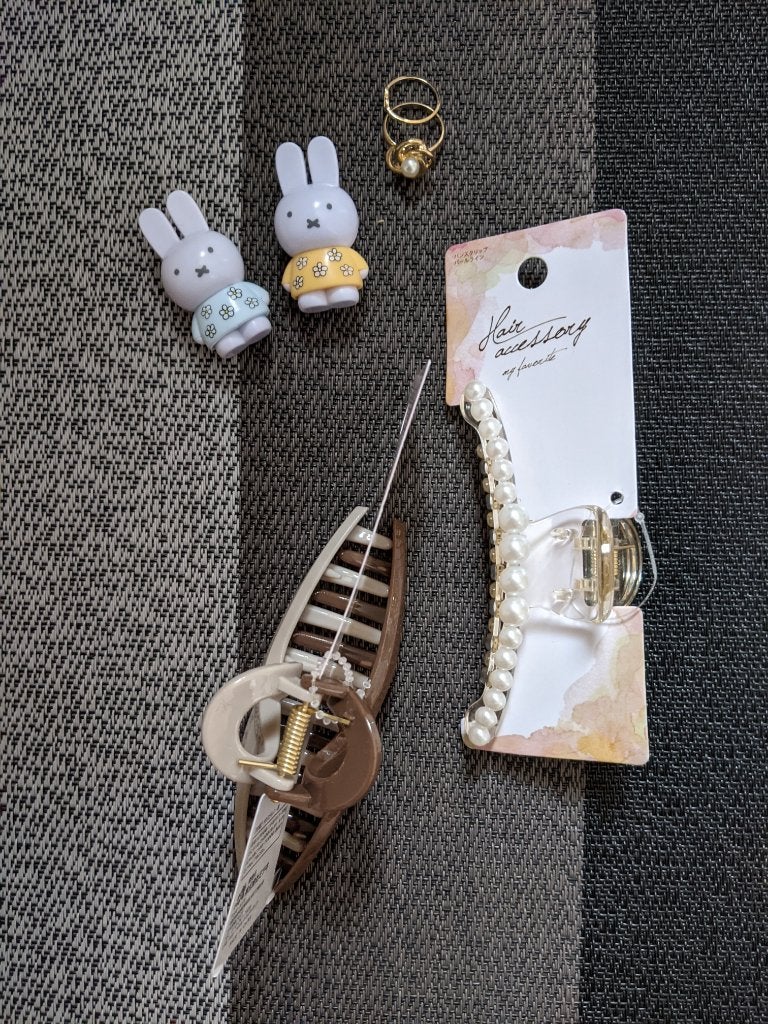 ヘアアクセサリー/セリア/ヘアアクセサリーを使ったクチコミ(2枚目)