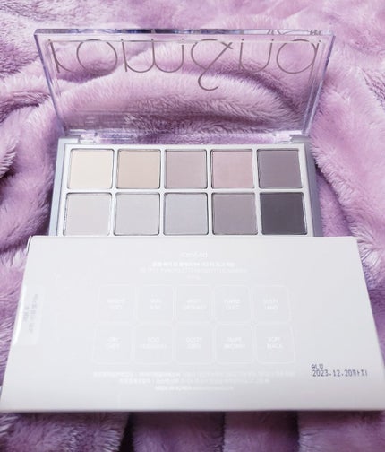 ベターザンパレット/rom&nd/アイシャドウパレットを使ったクチコミ(2枚目)