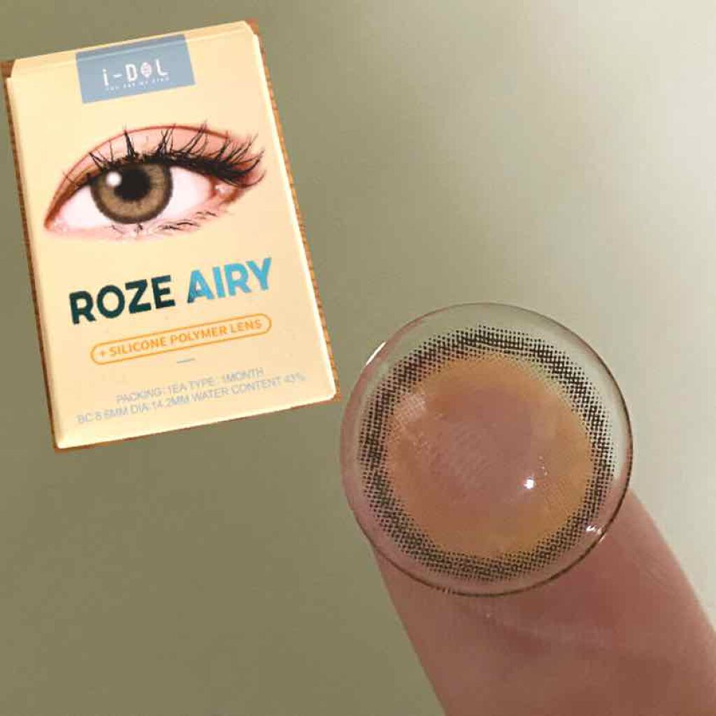 CANNA ROZE AIRY/URIA i-DOL/カラーコンタクトレンズを使ったクチコミ(4枚目)