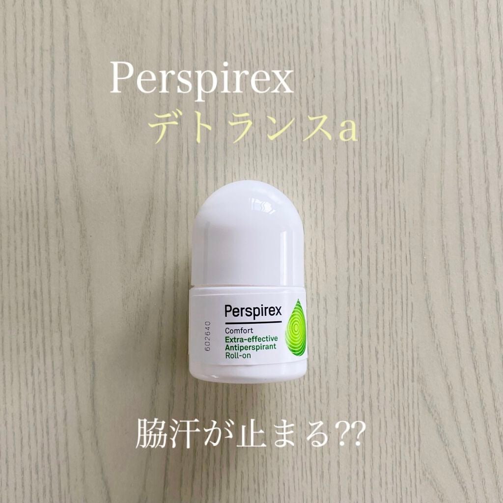 デトランス α/Perspirex/デオドラント・制汗剤を使ったクチコミ(1枚目)