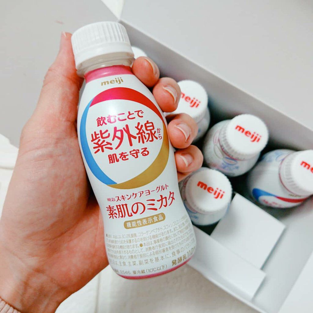 明治スキンケアヨーグルト素肌のミカタ/明治/飲むヨーグルトを使ったクチコミ（2枚目）