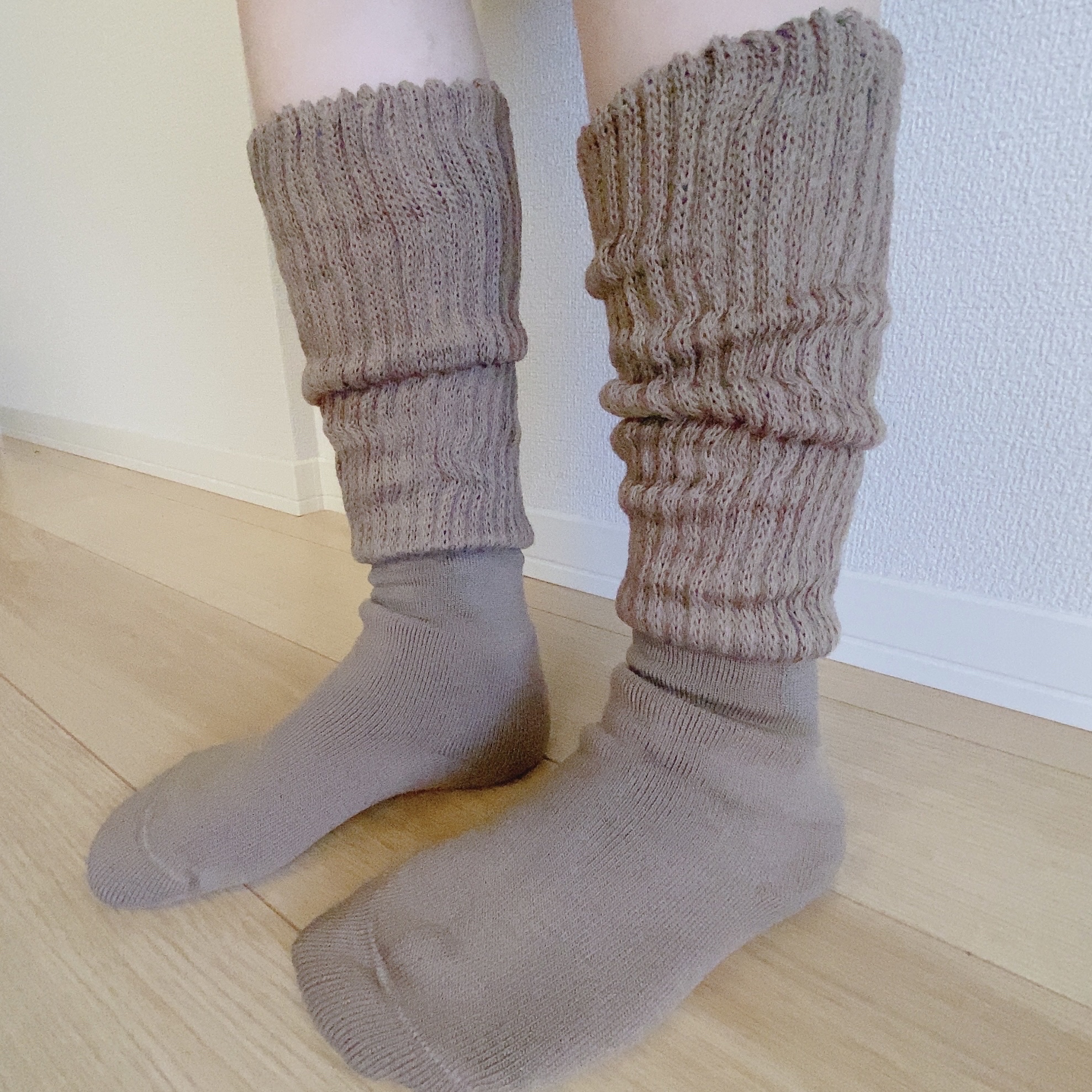 靴下サプリ まるでこたつ レディース ソックス/靴下サプリ/暖かい靴下を使ったクチコミ（2枚目）