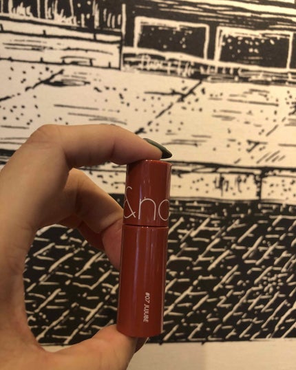 ジューシーラスティングティント/rom&nd/リップティントを使ったクチコミ(1枚目)