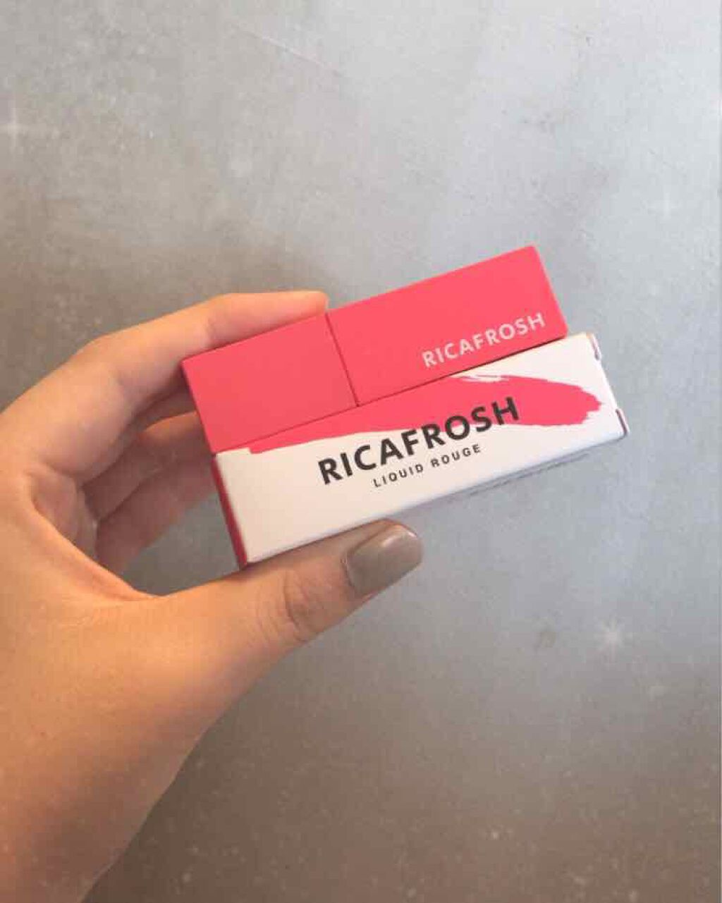 ジューシーリブティント/RICAFROSH/リップティントを使ったクチコミ（1枚目）