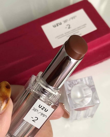 38°C / 99°F Lipstick <TOKYO>/UZU BY FLOWFUSHI/口紅を使ったクチコミ(2枚目)