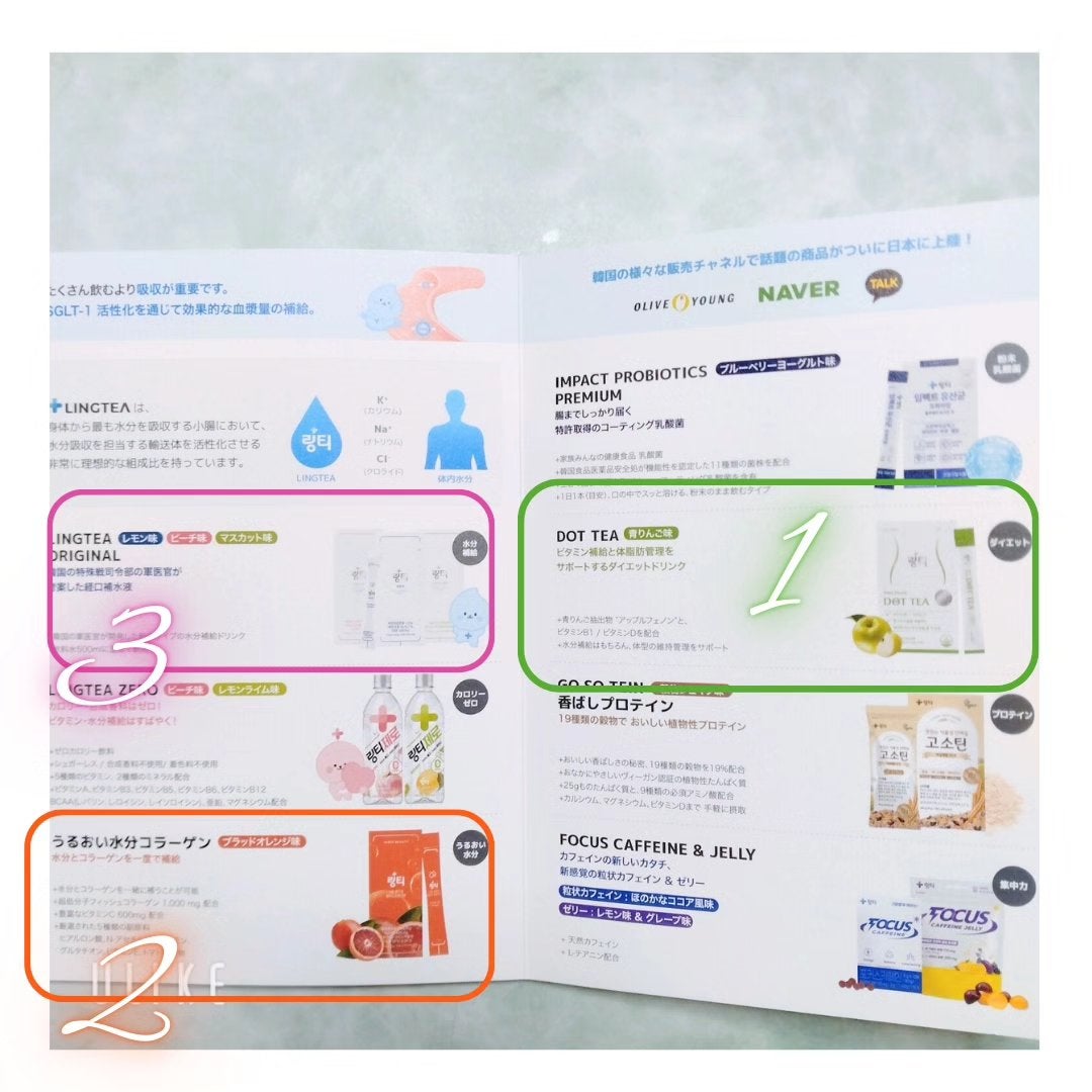 LINGTEA うるおい水分コラーゲン ブラッドオレンジ味/LINGTEA/美容サプリメントを使ったクチコミ(5枚目)