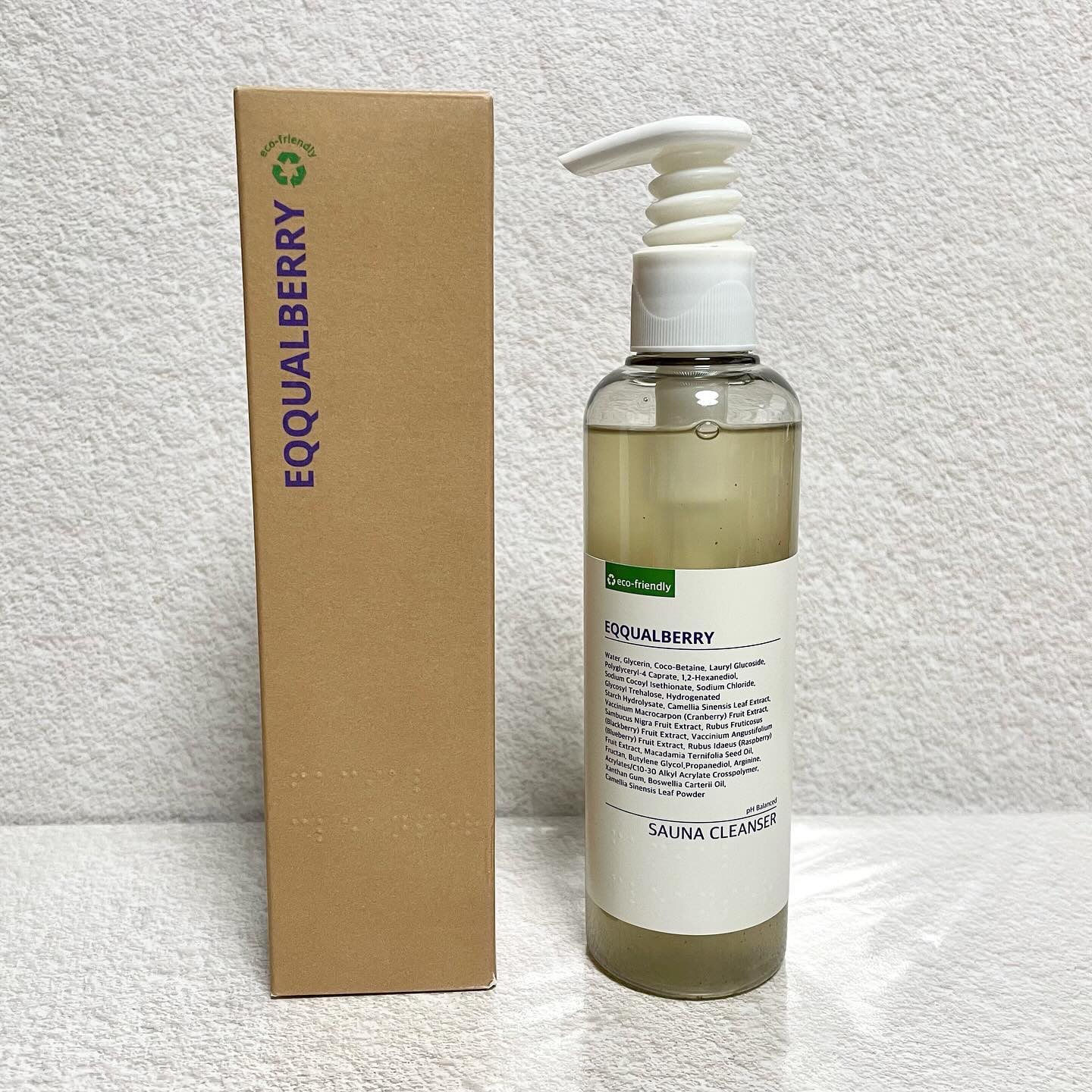 サウナクレンザー/イクォルベリー/クレンジングジェルを使ったクチコミ（1枚目）