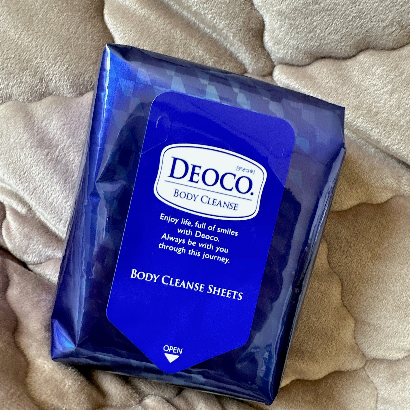 ボディクレンズシート/DEOCO(デオコ)/ボディシートを使ったクチコミ(1枚目)
