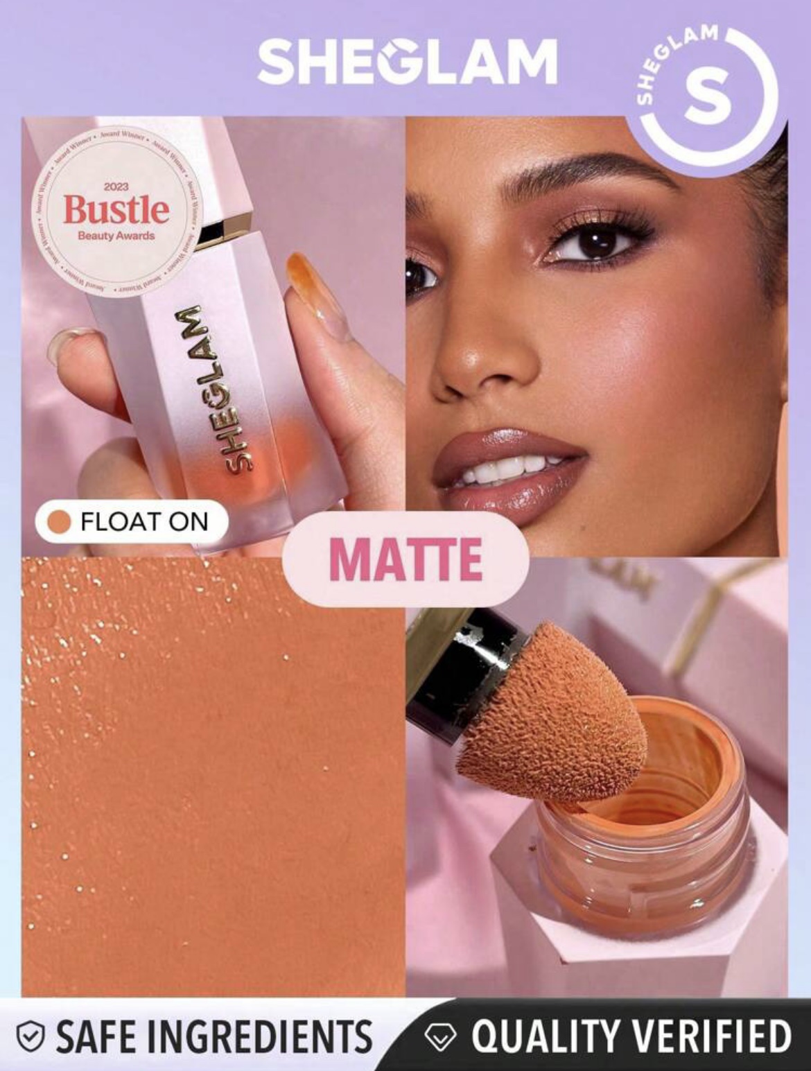 シーグラム カラーブルーム リキッドブラッシュ/SHEGLAM/リキッドチークを使ったクチコミ（2枚目）