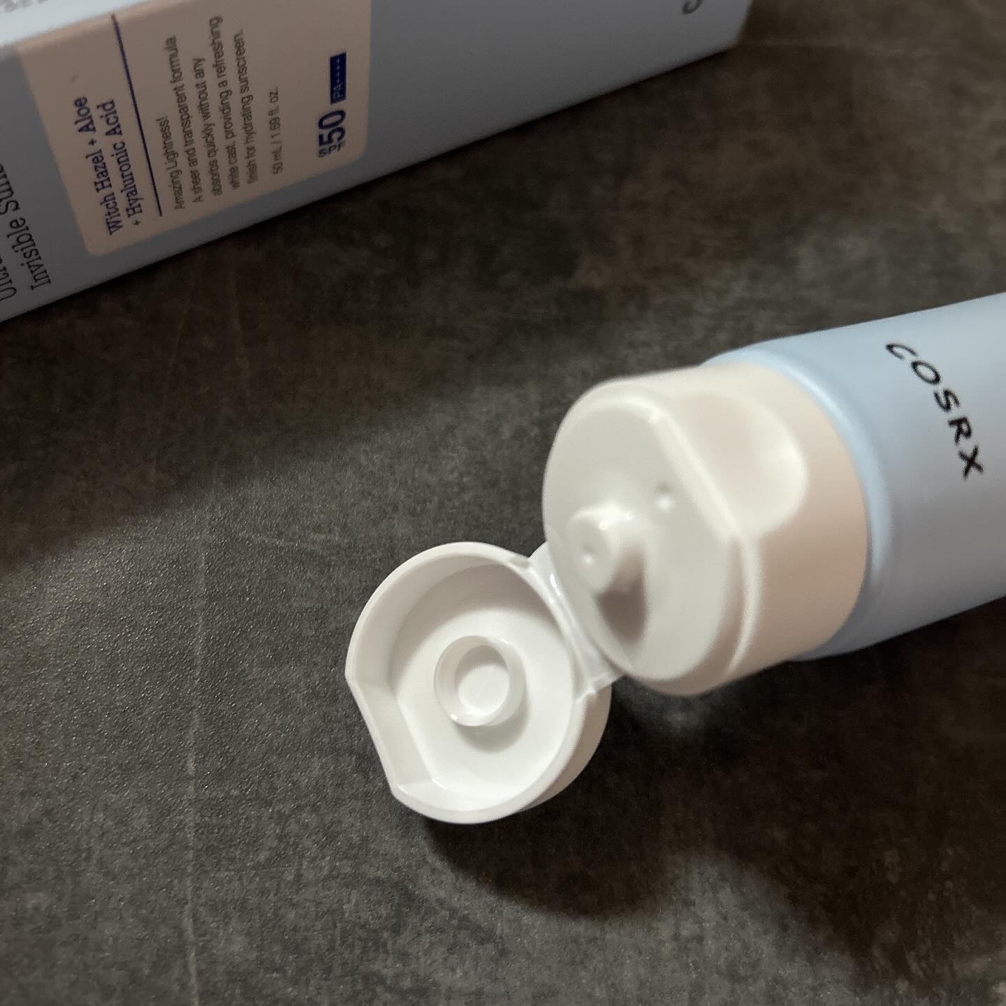 ウルトラライト透明UVクリーム/COSRX/日焼け止めクリームを使ったクチコミ（2枚目）