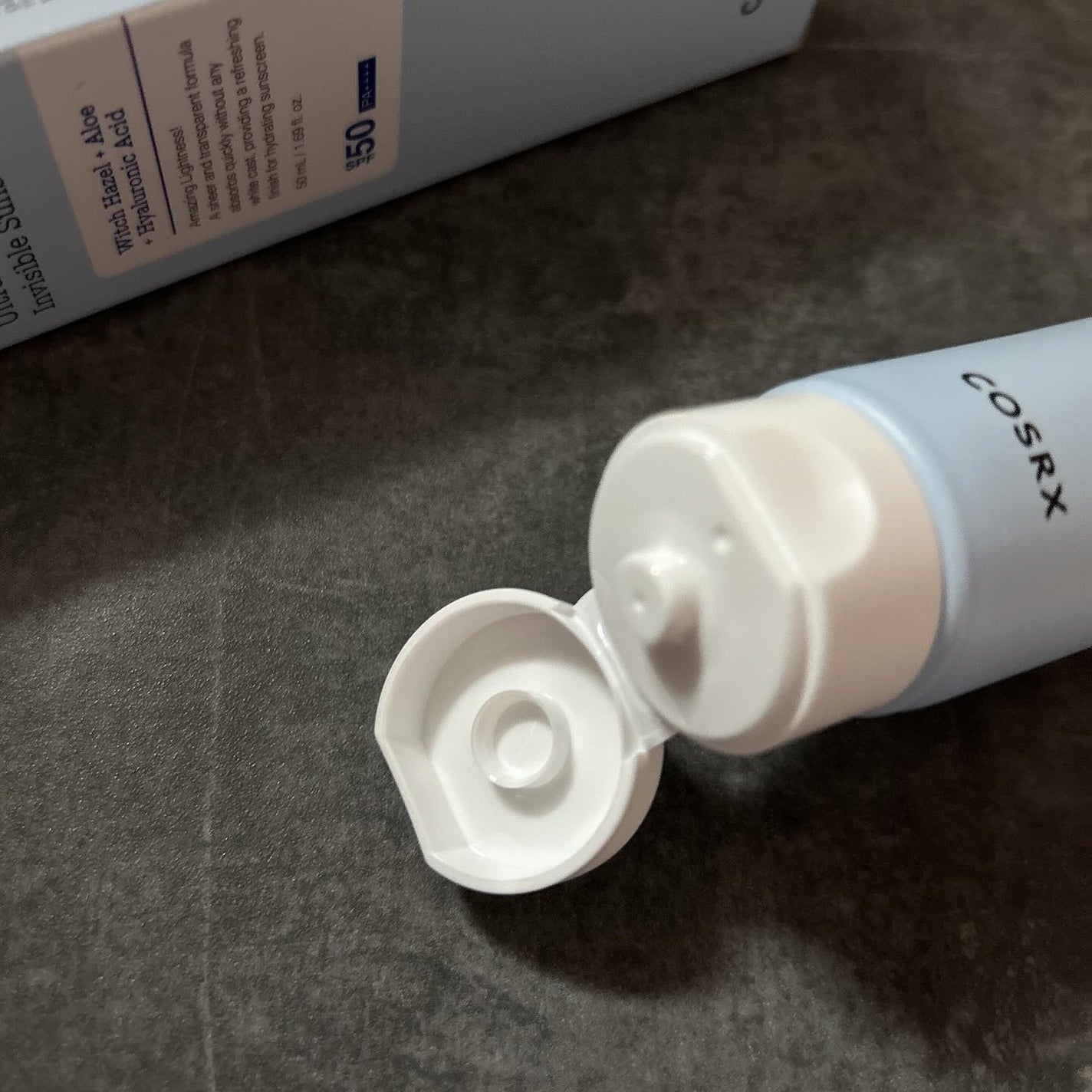 ウルトラライト透明UVクリーム/COSRX/日焼け止めクリームを使ったクチコミ(2枚目)