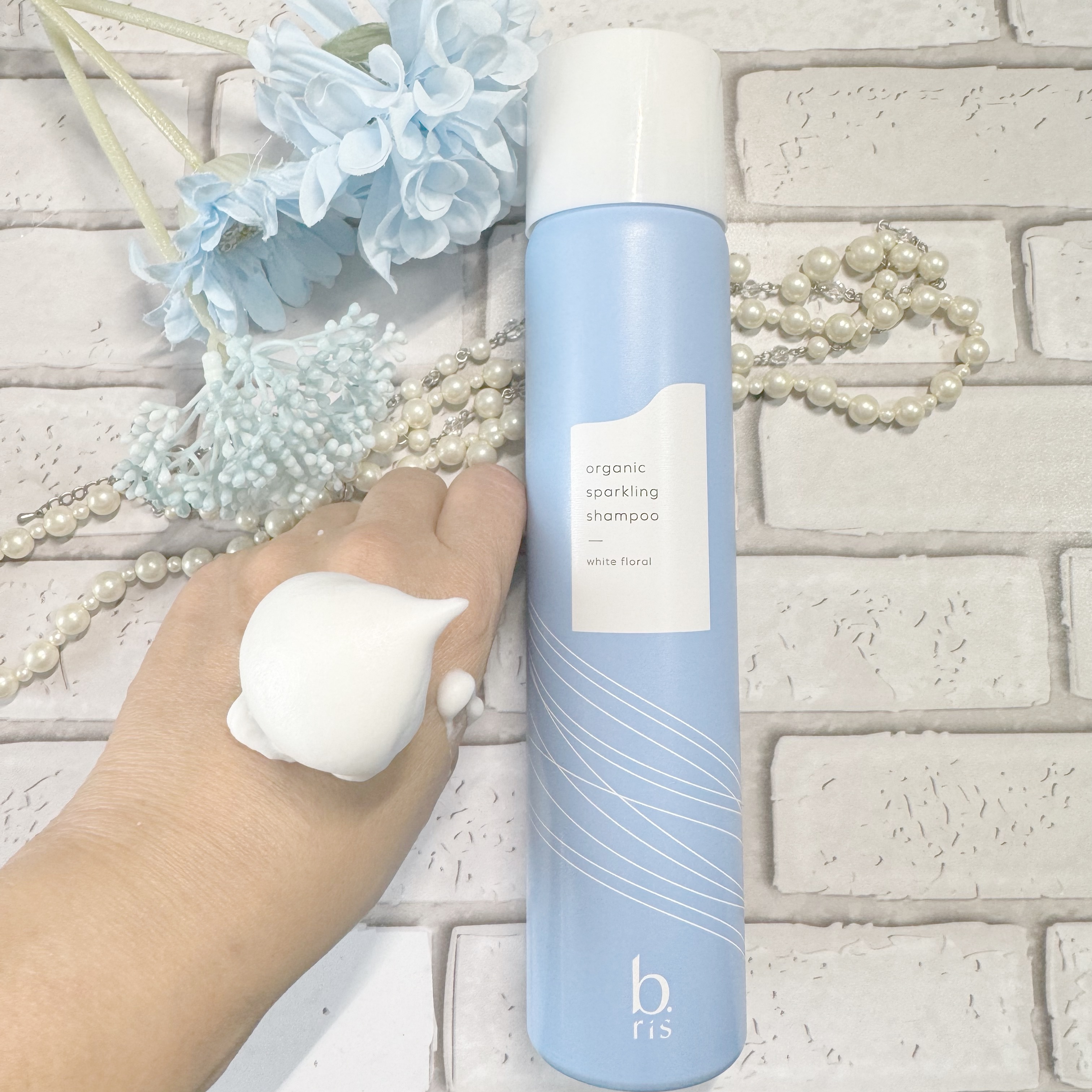 オーガニックスパークリングシャンプー/b.ris/市販シャンプーを使ったクチコミ（2枚目）