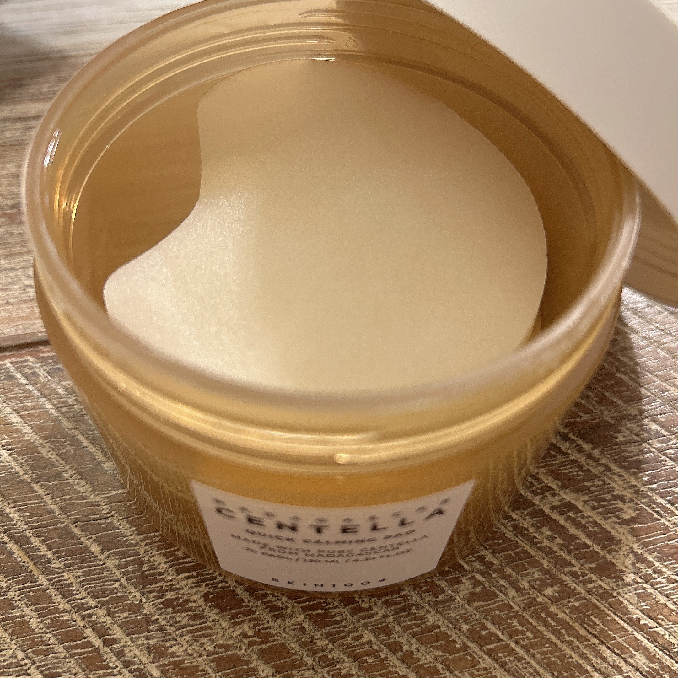 センテラ クイックカーミングパッド/SKIN1004/トナーパッドを使ったクチコミ（2枚目）