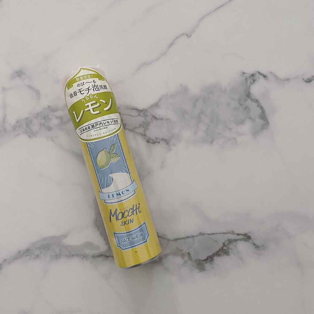 モッチスキン吸着泡洗顔FL(レモン)/MoccHi SKIN/泡洗顔を使ったクチコミ（1枚目）