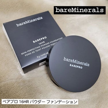 ベアプロ 16HR パウダー ファンデーション/bareMinerals/パウダーファンデーションを使ったクチコミ（1枚目）