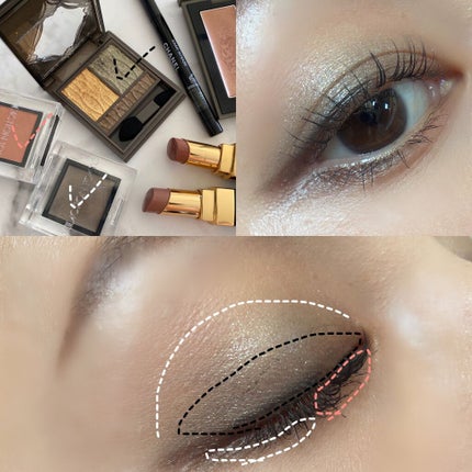 THREE シマリング グロー デュオ/THREE/クリームハイライトを使ったクチコミ(6枚目)