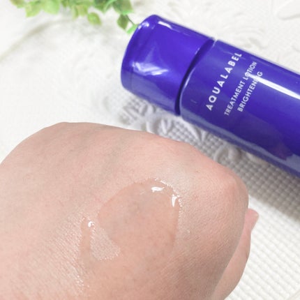 トリートメントローション (ブライトニング) とてもしっとり/アクアレーベル/化粧水を使ったクチコミ(5枚目)