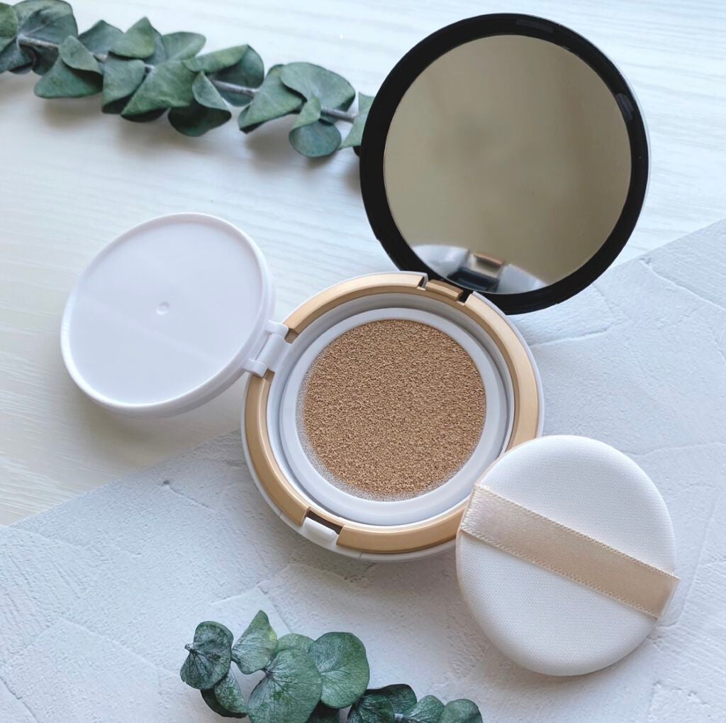 SIWA-KC オールインワンクッション/ハーブ健康本舗/クッションファンデーションを使ったクチコミ(2枚目)