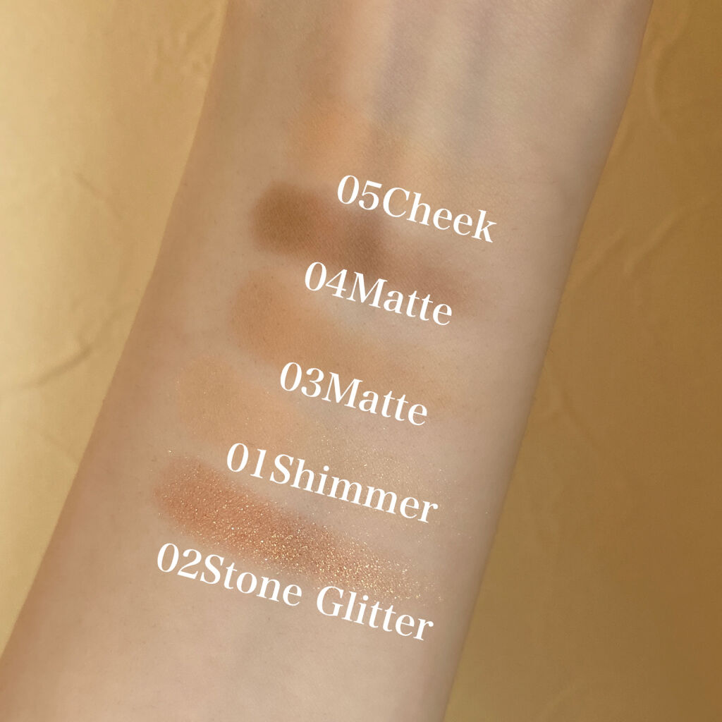 Stonism Shadow Palette/4OIN /アイシャドウパレットを使ったクチコミ（3枚目）