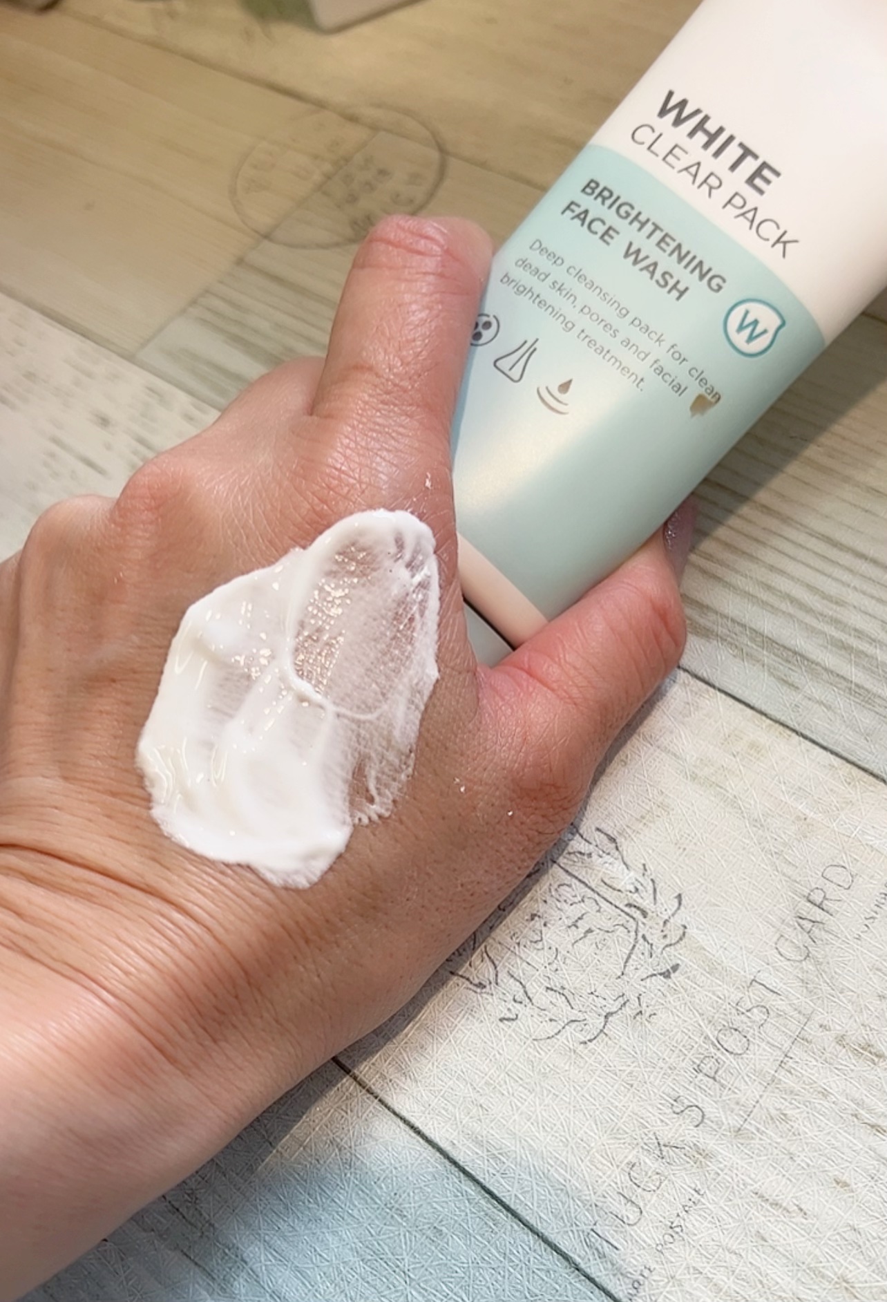 W・ホワイトクリアパック/ホワイピュア/洗い流すパック・マスクを使ったクチコミ（2枚目）