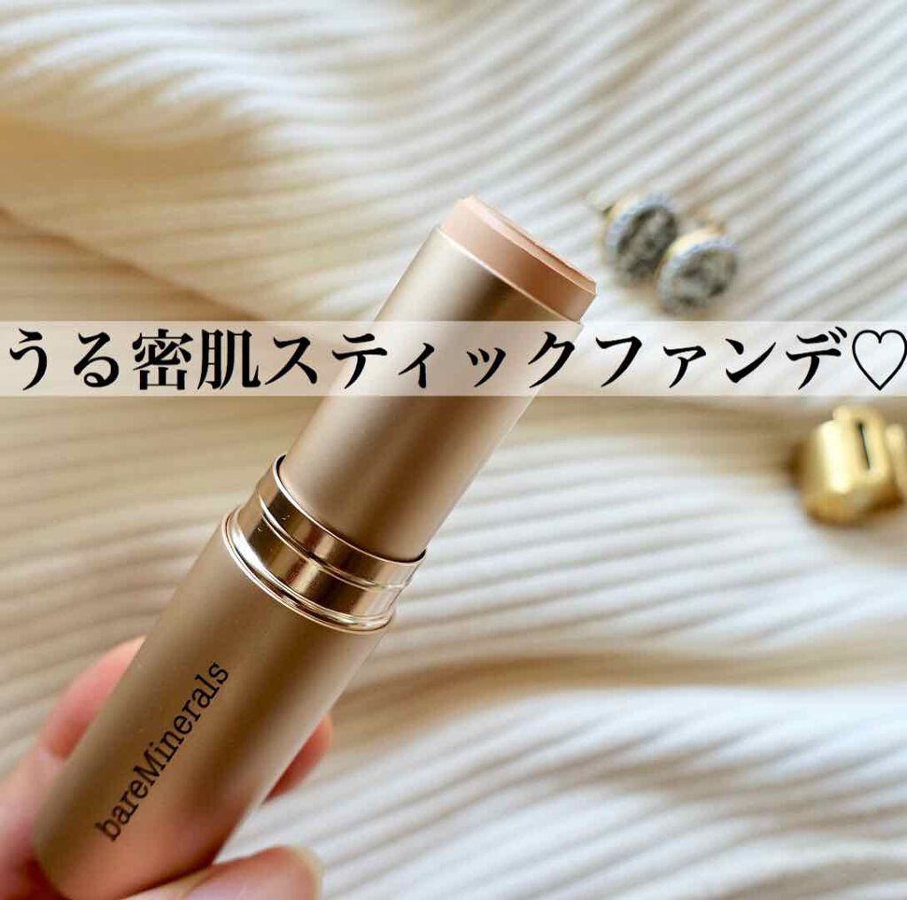 CR ハイドレイティング ファンデーション スティック/bareMinerals/その他ファンデーションを使ったクチコミ(1枚目)