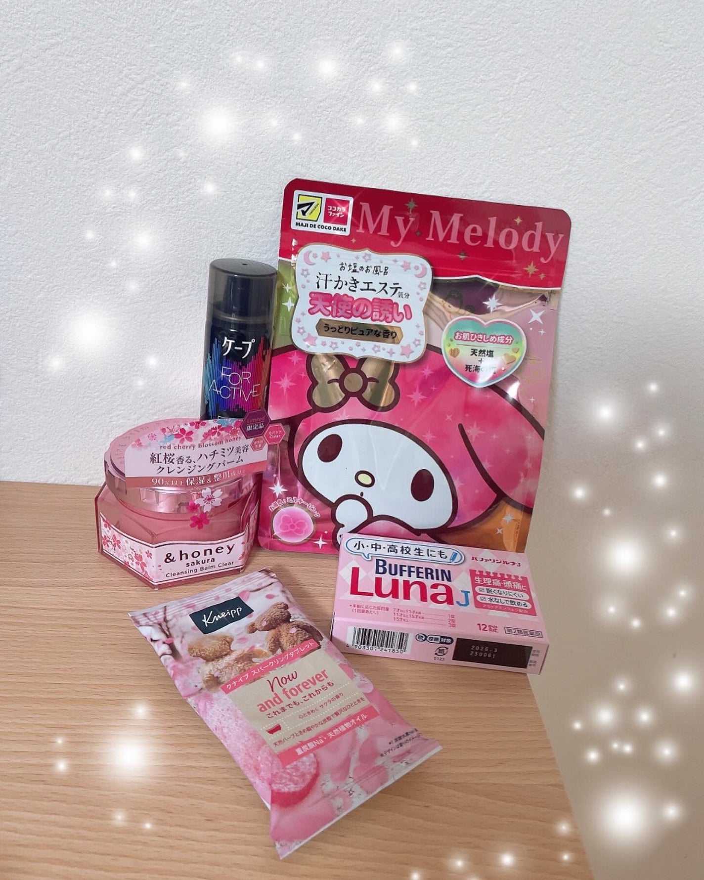 クナイプ バスソルト サクラの香り/クナイプ/無機塩系入浴剤を使ったクチコミ(1枚目)