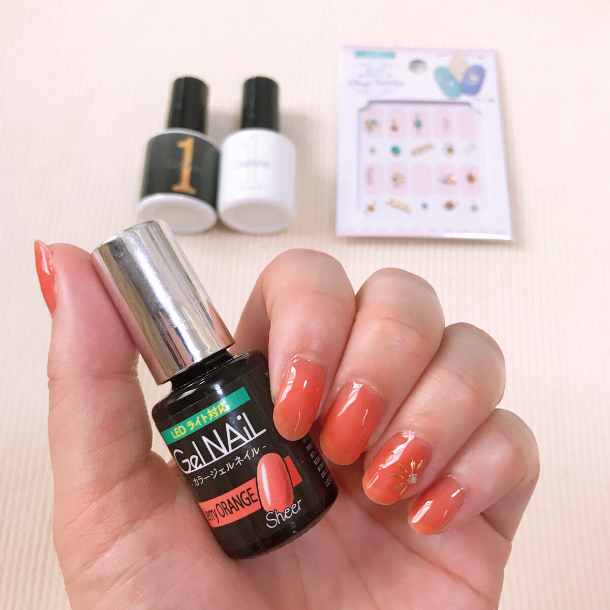 ジェルミーワン・セリアのネイル・ネイルケアを使った口コミ
