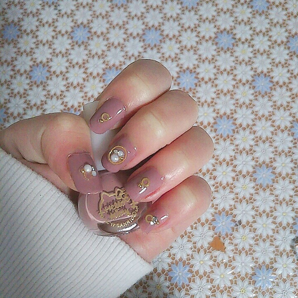 サンリオネイル/DAISO/マニキュアを使ったクチコミ(2枚目)